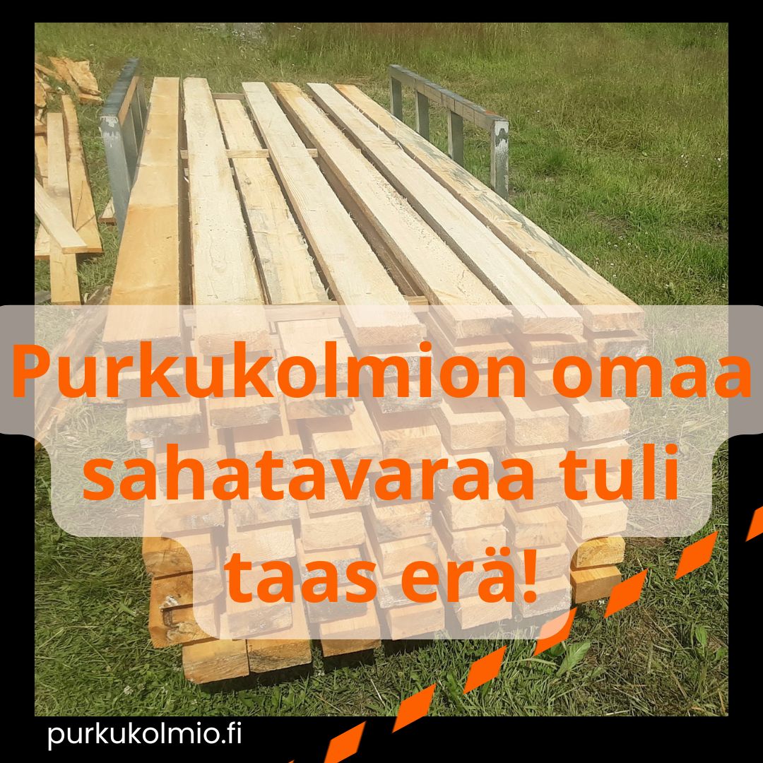 Sahatavaraa - purkukolmio.fi