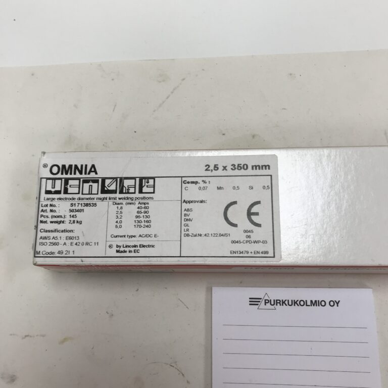LINCOLN OMNIA 2,5x350 mm hitsauspuikko -Purkukolmio.fi
