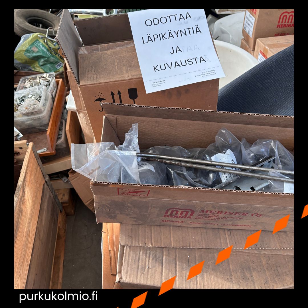 Odottavaa tavaraa - purkukolmio.fi