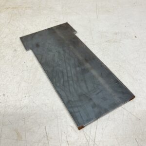 Teräslevy 250 x 105 x 6 mm