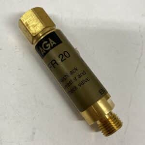 Takatulisuoja AGA FR 20 asetyleeni/propaani 1/4"