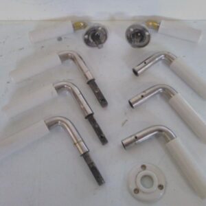 Sisä-oven painike valkoinen posliini