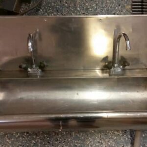 Teräsallas 50x90 kahdella hanalla