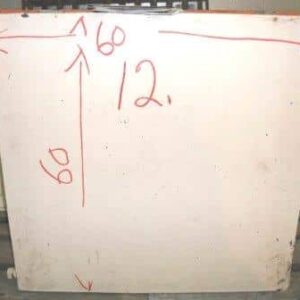 Vesikiertopatteri 60 x 60 cm