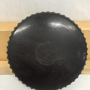 Vanhan pintajakorasian 8,5 cm ruskea kansi kierteellä