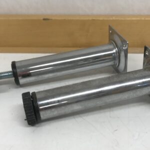 Kaluste-/säätöjalka Kromattu 15 cm